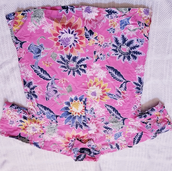 Vintage Polo Ralph Lauren man shirt hawaiian aloha floral camp size Large - Picture 6 of 6